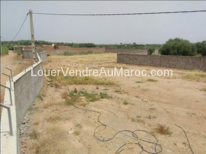 Terrain à vendre à Marrakech