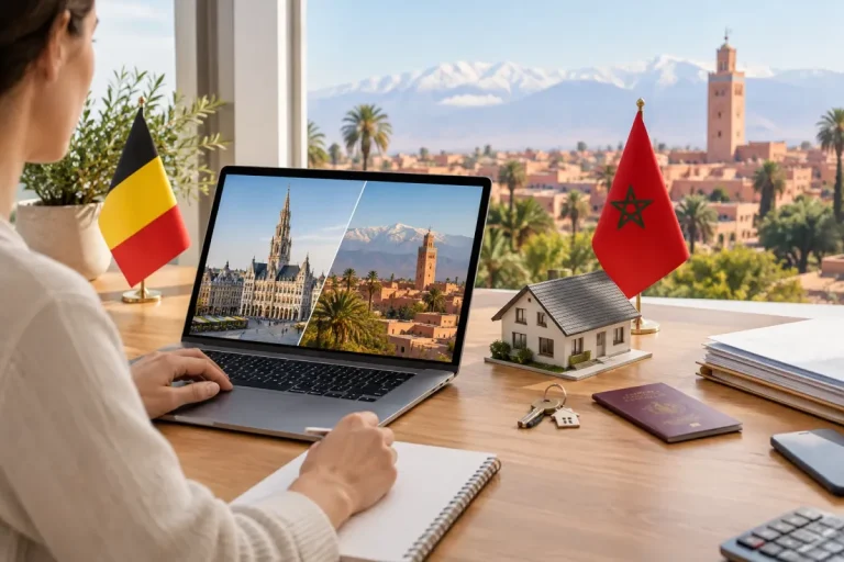 Acheter un bien immobilier au Maroc depuis la Belgique