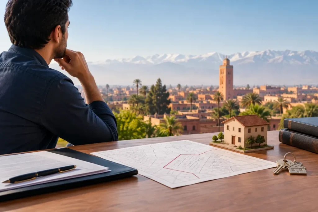 Vérification des documents d’un bien immobilier non titré au Maroc