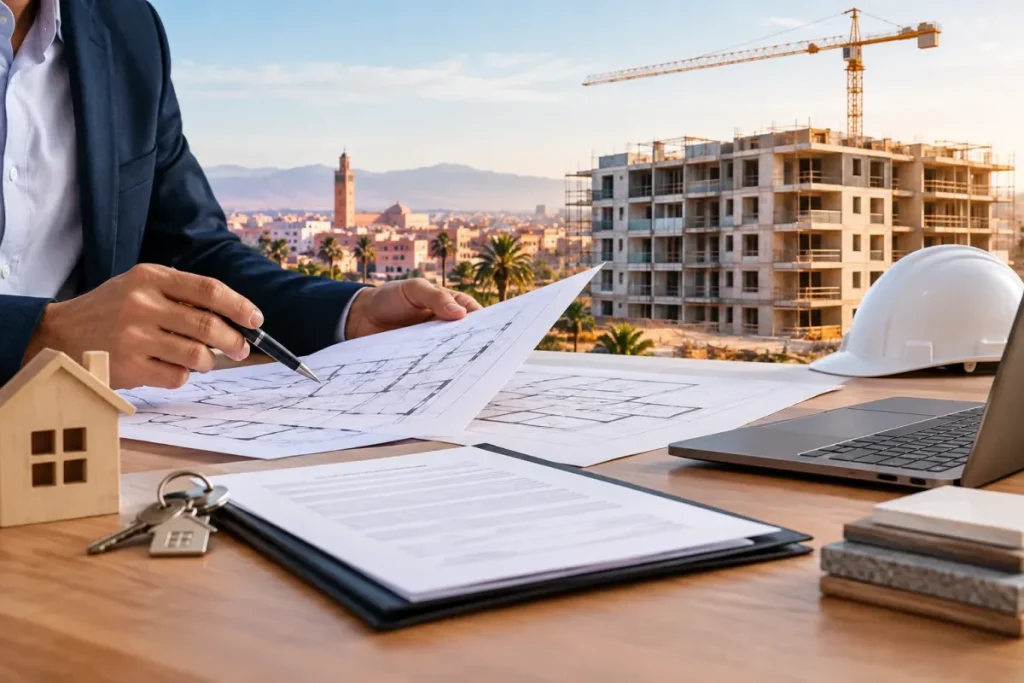 Visite d’un appartement acheté sur plan au Maroc