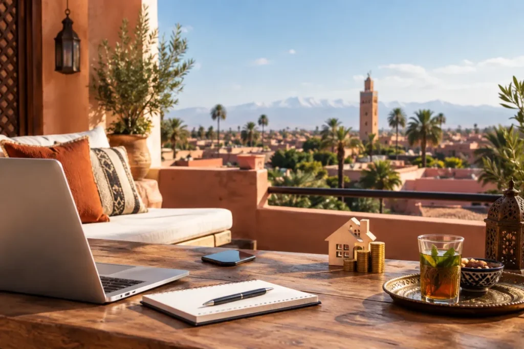 Appartement Airbnb rentable à Marrakech
