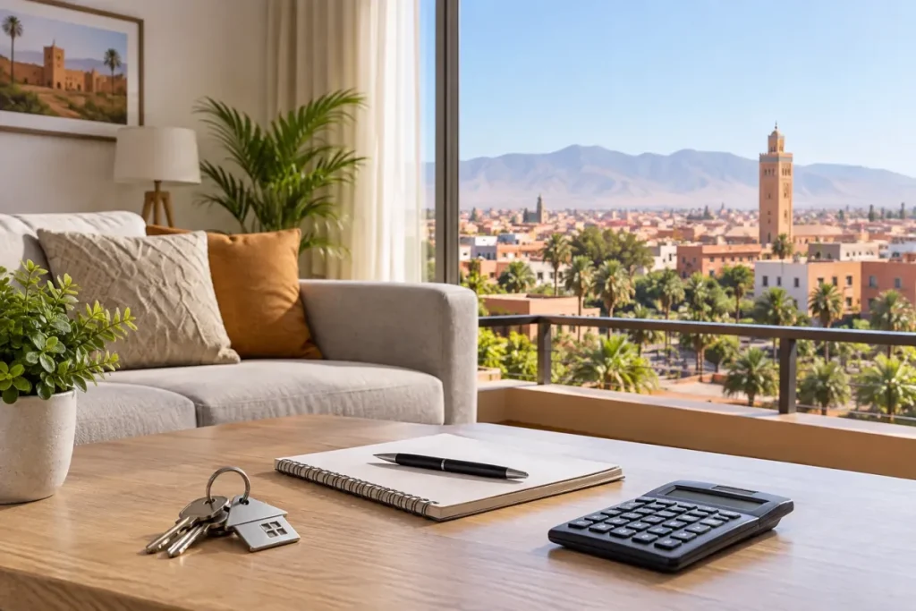 Appartement à louer à Oujda dans un quartier résidentiel