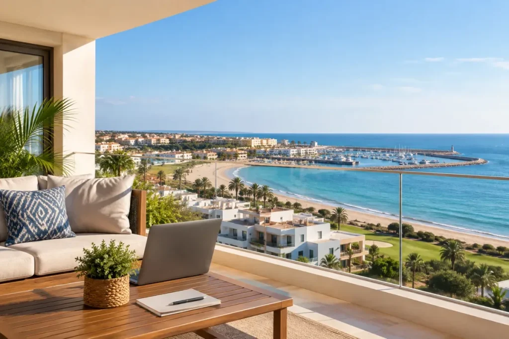 Appartement à vendre à Saïdia avec vue sur la mer