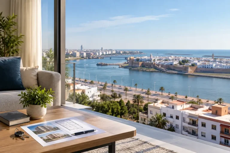 Appartement à vendre à Salé avec vue sur la ville