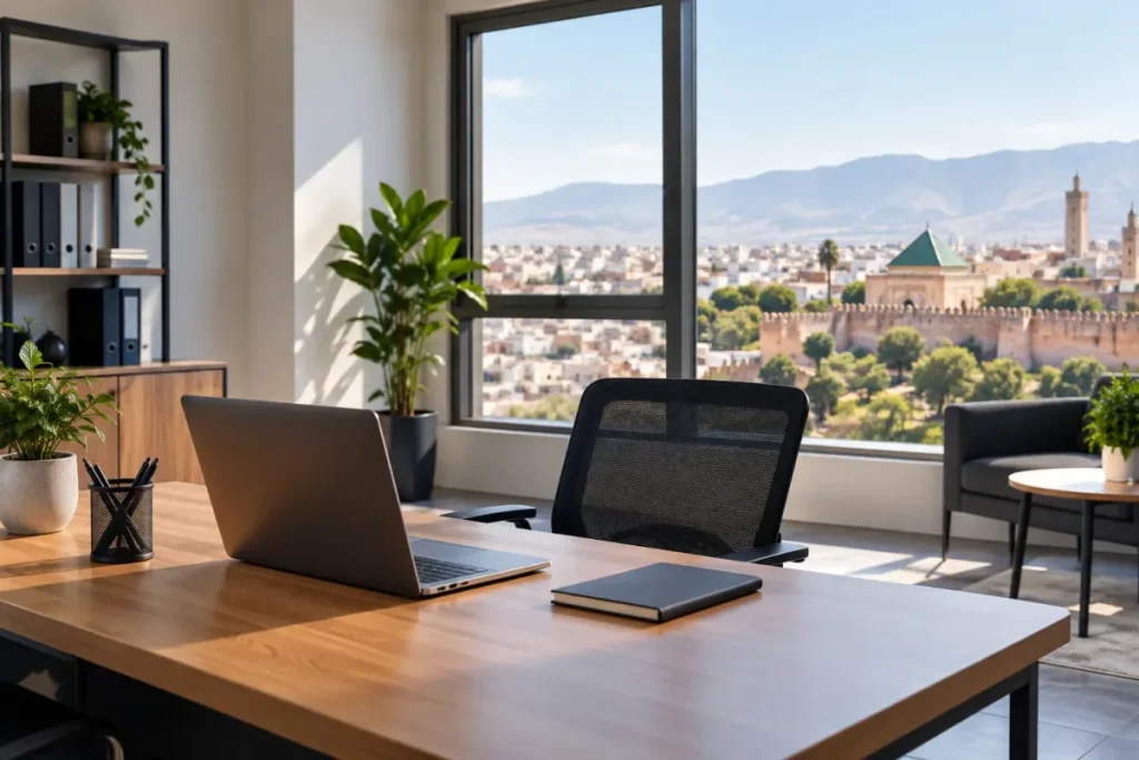 Bureau professionnel à louer à Meknès