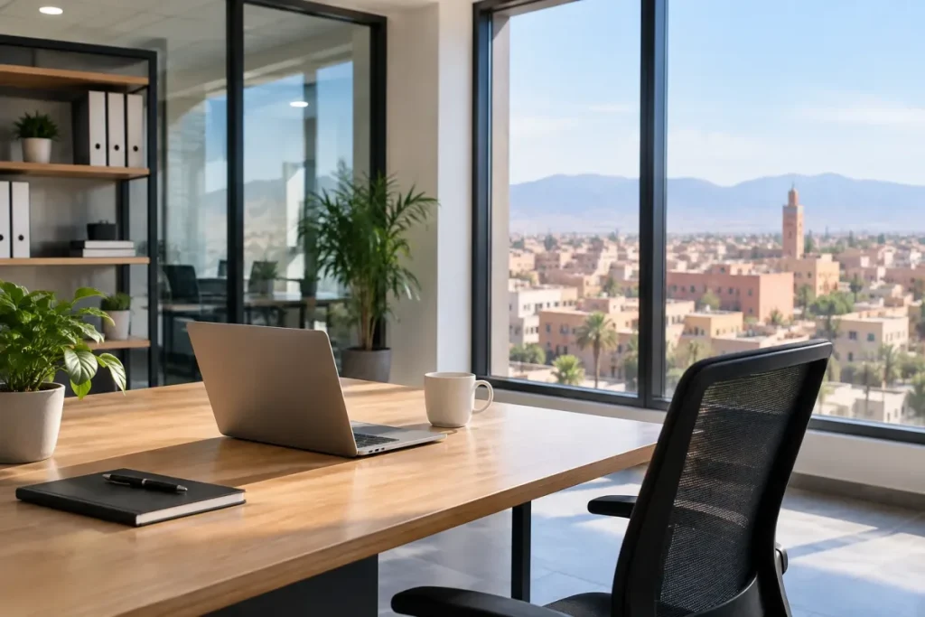 Bureau professionnel à louer à Oujda