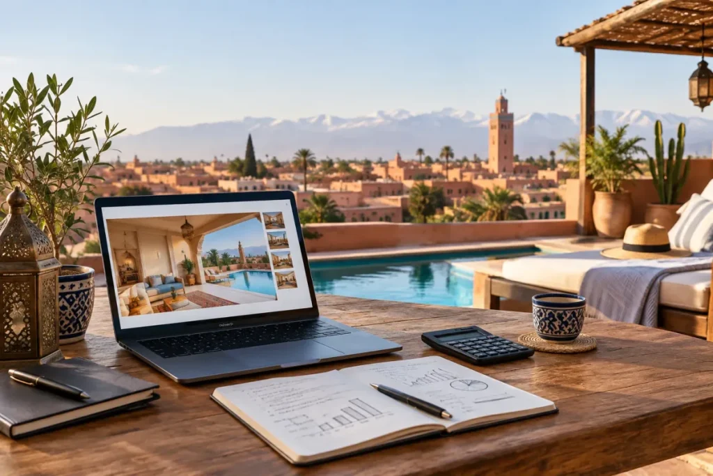Calcul de la rentabilité d’une location saisonnière au Maroc avec charges et revenus