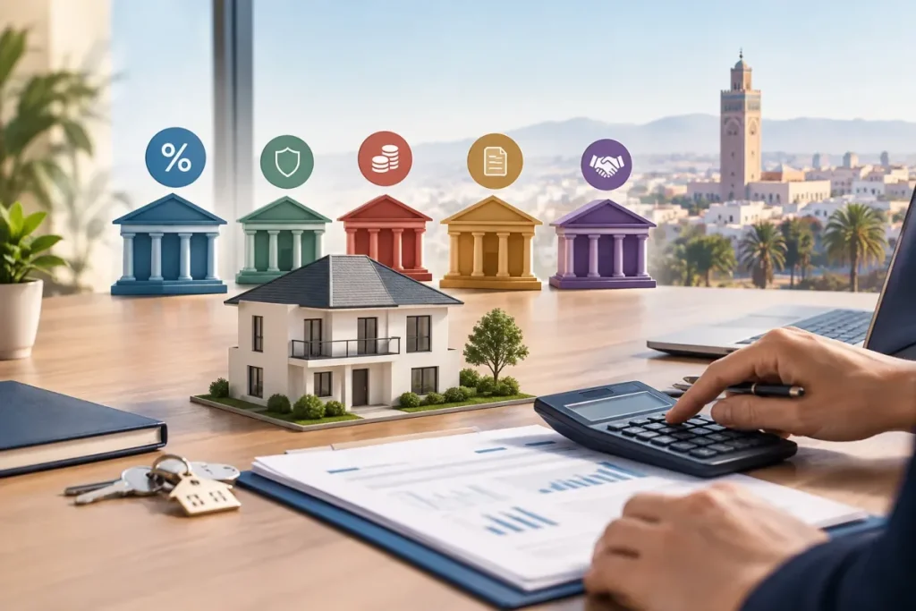 Comparatif des banques marocaines pour un crédit immobilier