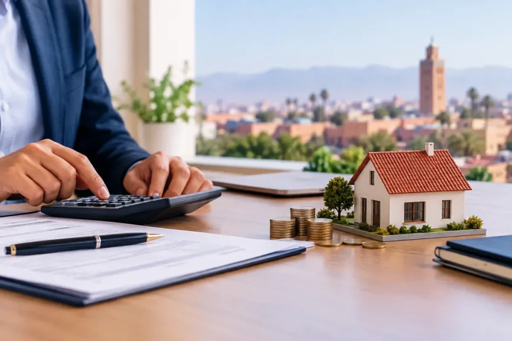 Simulation des frais de dossier d’un crédit immobilier au Maroc