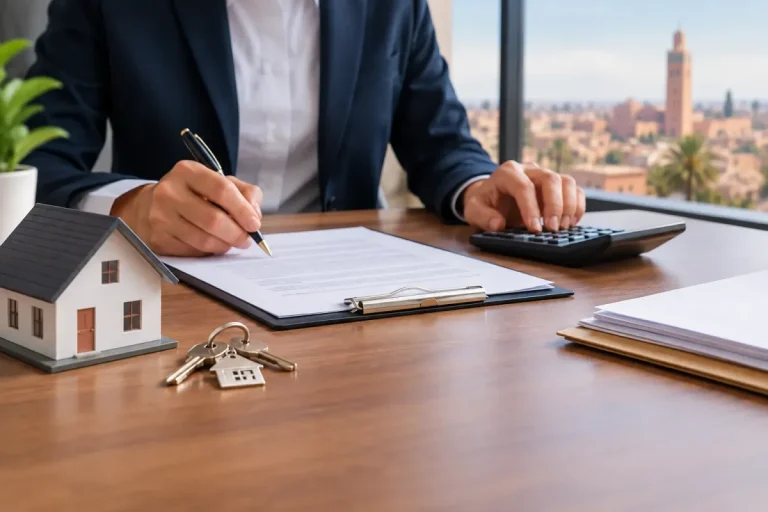 Calcul indicatif des frais de notaire au Maroc pour un achat immobilier