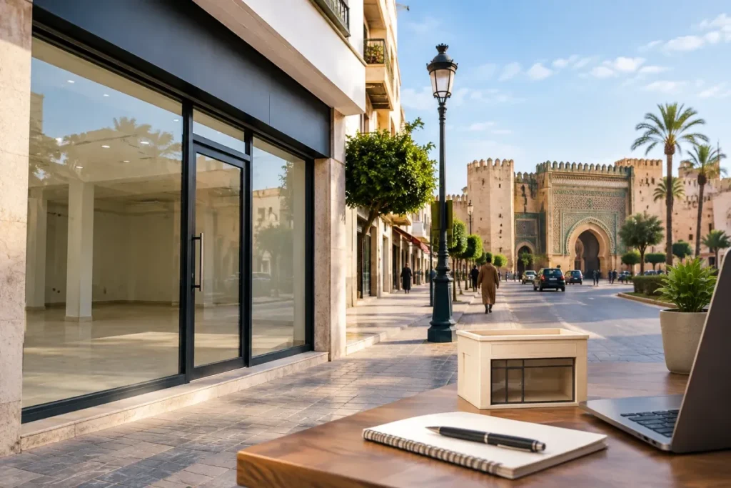 Local commercial à vendre à Meknès : prix au m² et budget 2026