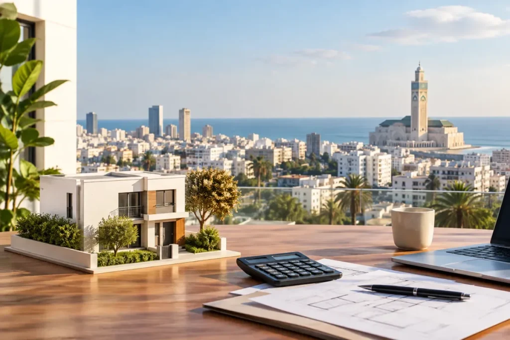 Maison à vendre à Casablanca avec indication du prix au m²