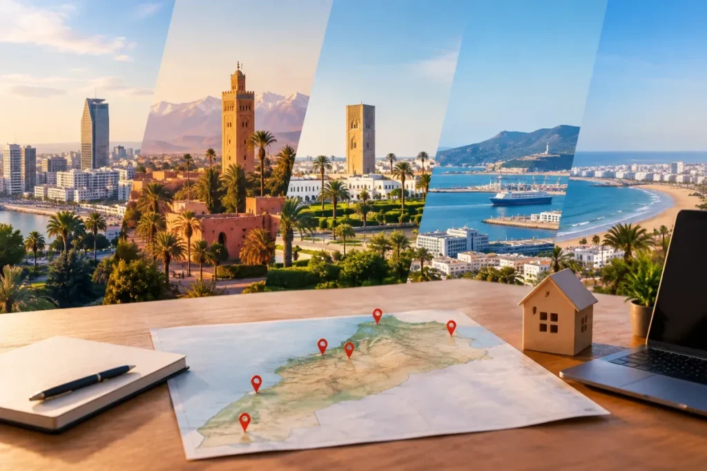 Comparatif des meilleures villes marocaines pour investir dans l’immobilier