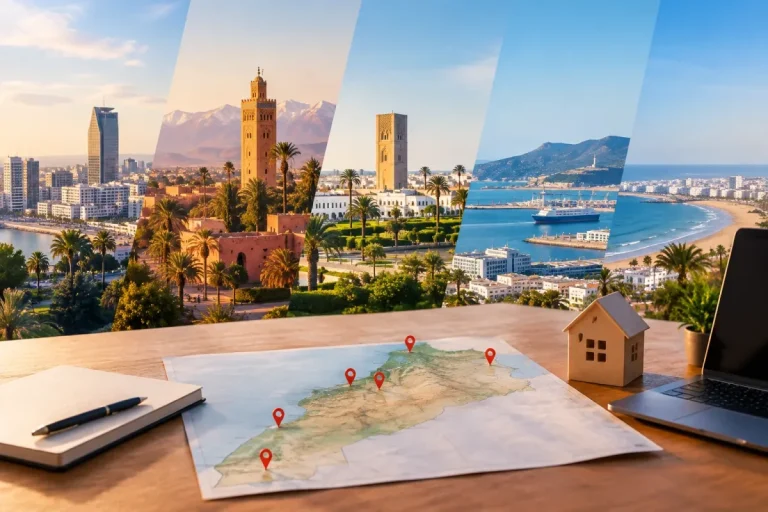 Comparatif des meilleures villes marocaines pour investir dans l’immobilier