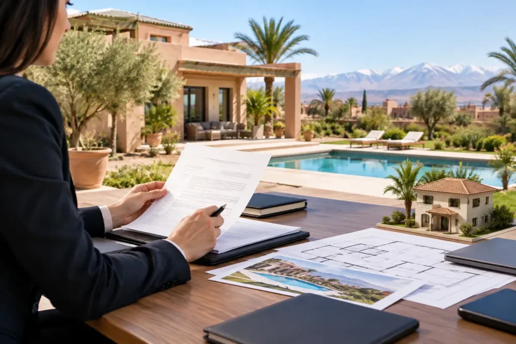 Villa à vendre au Maroc à inspecter avant l’achat