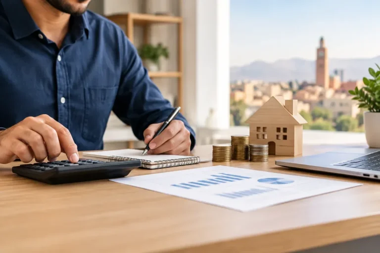 Simulation du salaire requis pour un prêt immobilier de 500 000 DH au Maroc