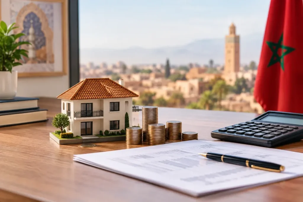 Calcul des impôts lors de la vente d’un bien immobilier au Maroc
