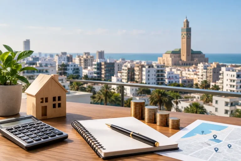 Calcul du rendement locatif d’un appartement à Casablanca