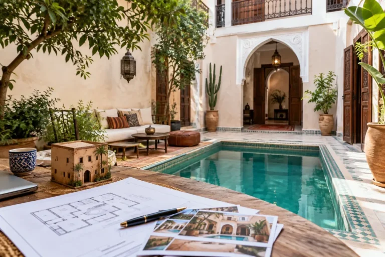 Riad traditionnel pas cher à vendre à Marrakech