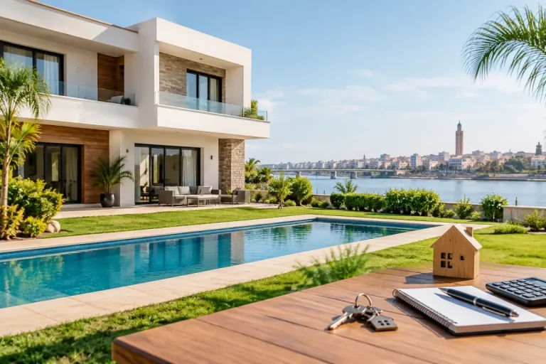 Villa à louer à Kénitra dans le quartier de Bir Rami