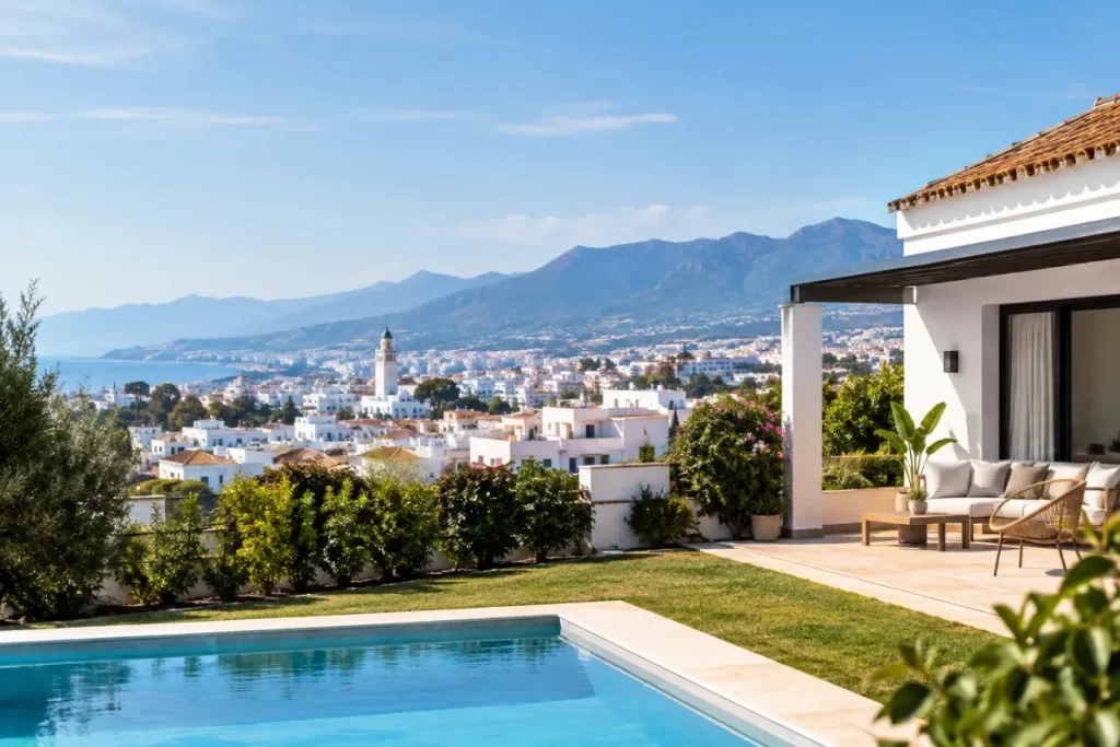 Villa à louer à Tétouan dans un quartier résidentiel