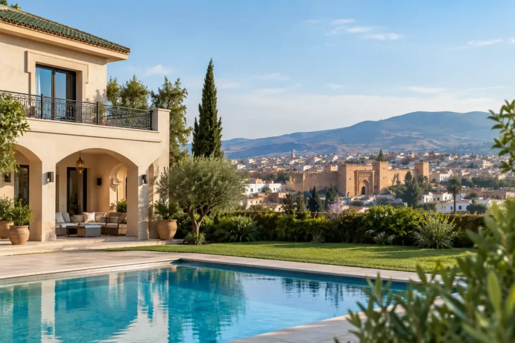 Villa à vendre à Meknès dans un quartier résidentiel
